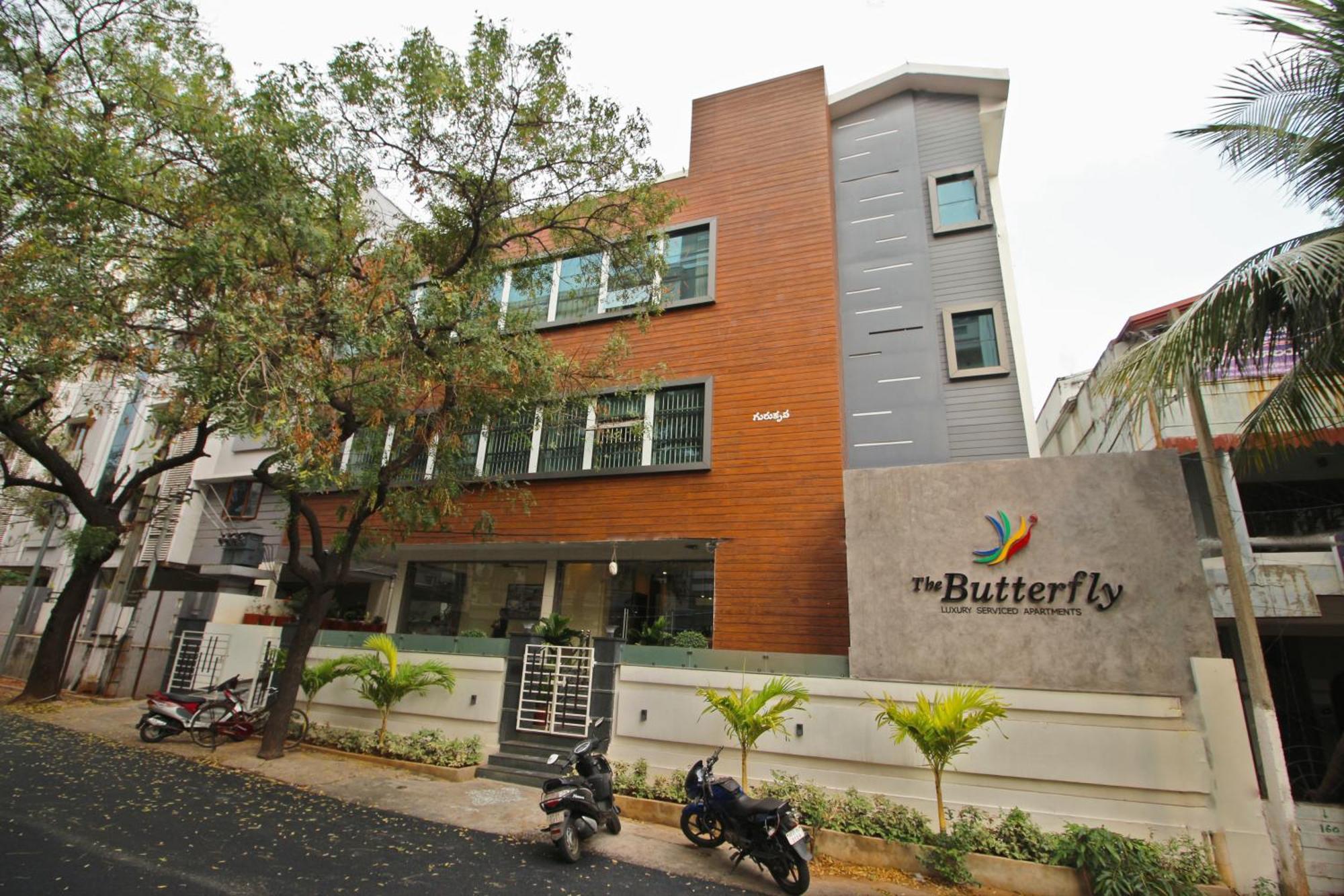 The Butterfly Luxury Serviced Apartments Višákhapatnam Exteriér fotografie
